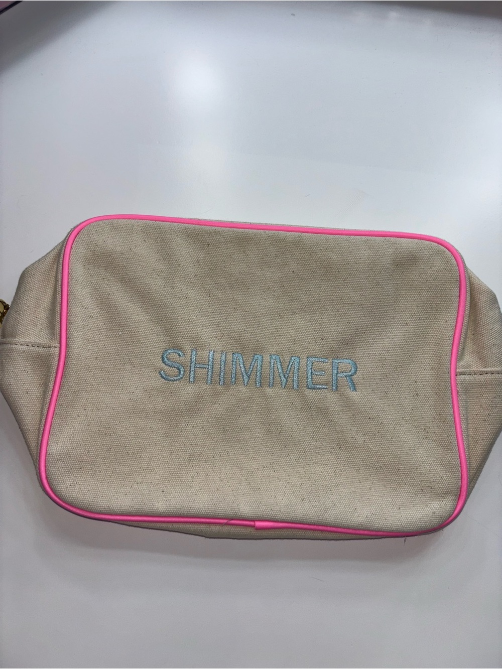 Stoney Clover Lane “Shimmer” large pouch